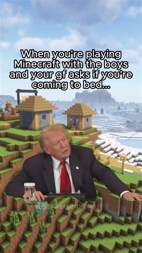 Disclaimer, don't be rude to your partner! (But Minecraft with the gang is holy time) #short #shorts