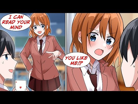 [Manga Dub] The girl that can read people's minds blushes in front of me... [RomCom]