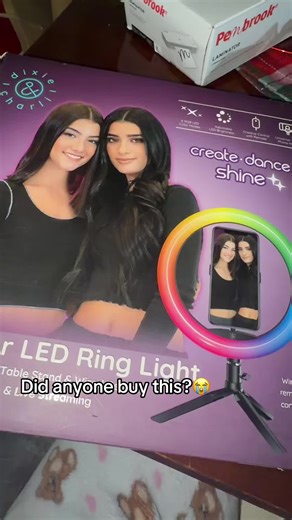 Charlie and dixie ring light #charlidamelio #foryoupage #viral