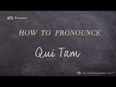How to Pronounce Qui Tam (Real Life Examples!)