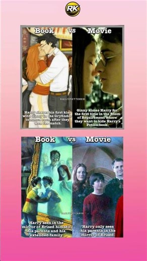 Harry Potter Book vs Movie – Huge Differences You Missed! 😱📖🎬#HarryPotter #BookVsMovie #HarryAndGiny