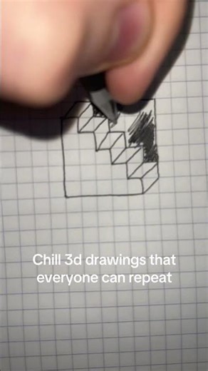 Easy for everyone #3ddrawing #drawing #drawingtutorial