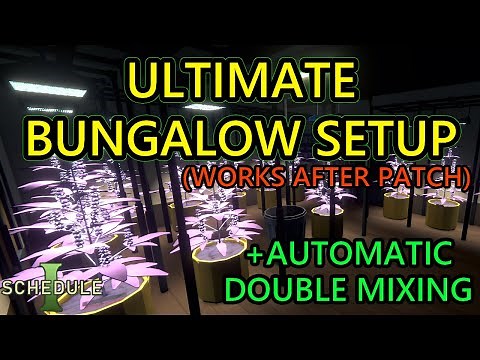 Schedule 1 ULTIMATE Bungalow Setup Guide. Fully Automated BEST Bungalow Setup With Max Employees