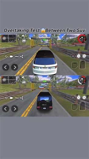 Overtaking Test😨 Between G wagon and Range Rover.Drive Csx Part-37.#shorts #drivecsx #trendingshorts