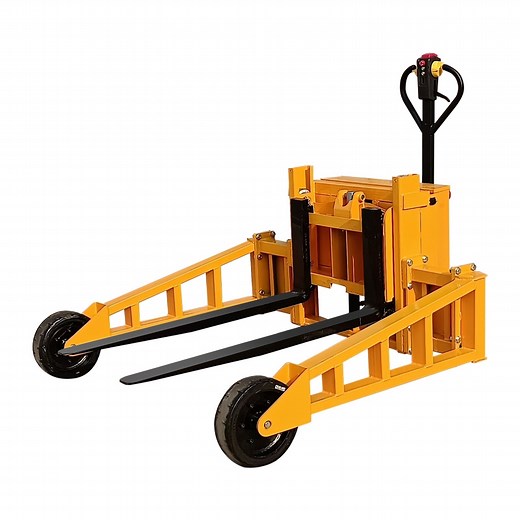 [Hot Item] Full Electric off-Road All Terrain Pallet Truck 1.5 Ton Moving Hydraulic Jack Construction Pallet Truck