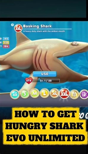 Epic Hungry Shark Evolution Mod Gameplay 🦈🔥