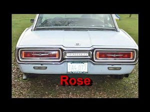 1966 Ford Thunderbird repair and refurbishment (Part 71). T-Birds on display.