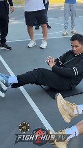 37K views · 33K reactions | Boxing legend @mannypacquiao is in L.A., training for his July 19th fight—with his son right by his side! 壘壘壘壘 #Boxing #PacquiaoBarrios  @sebastianjmilo | Fight Hub TV | Facebook