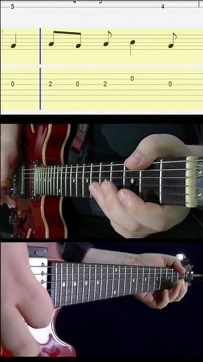 Guitar Tab I Get Around by The Beach Boys #guitarriffs #guitar #guitartabs #howto