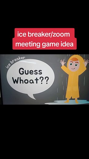 Ice Breaker Games for Zoom Meetings