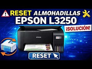 ✅ EPSON L3250 INK PADS RESET