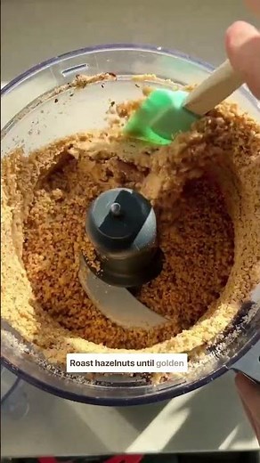 Homemade Vegan Nutella 🌰🍫 4-Ingredient Spread! #HomemadeNutella #VeganNutella