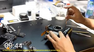 Disassembling of Nikon D4