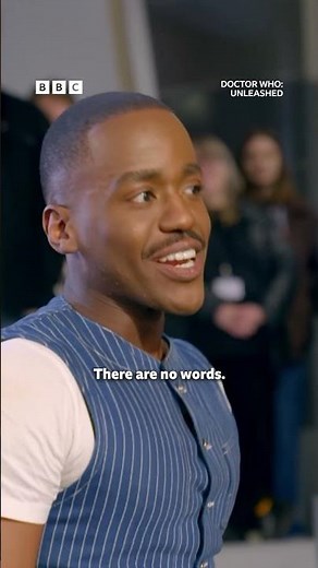 Ncuti Gatwa's leaving speech on the last day of filming Doctor Who 💙💙