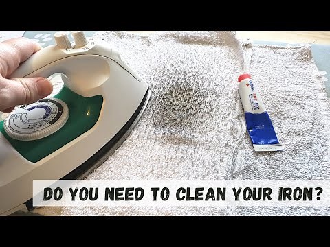 How to Clean Your Iron - Faultless Iron Cleaner