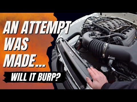 T-56 Magnum Speedo cable install and an attempt at burping the radiator