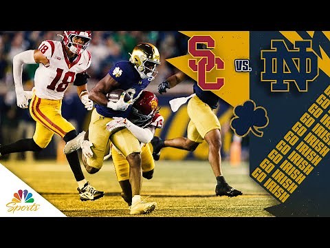 USC Trojans vs. Notre Dame Fighting Irish | COLLEGE FOOTBALL HIGHLIGHTS | 10/18/2025 | NBC Sports