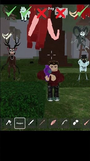 Tree Trap vs Animals in Lava & Snow Biome 😱🌲#roblox #99nightintheforest #usa