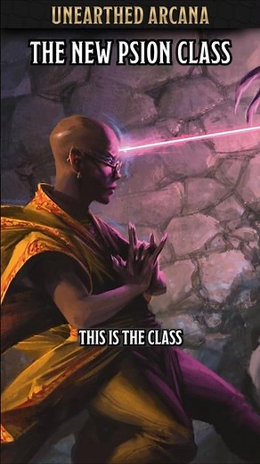 What is The Psion? #dnd #dungeonsndragons