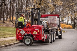 Roof Cranes & Roofing Forklifts | Product Application Overview | Hiab