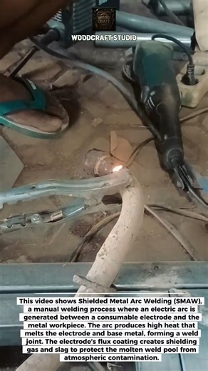 Arc Welding in Action 🔥 Strong Metal Join #welding #arcwelding #metal