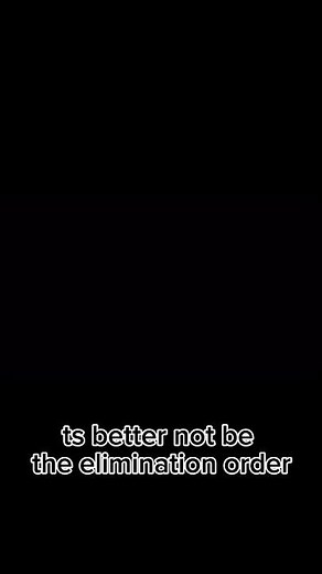 L elimination order #bfdi #bfdia