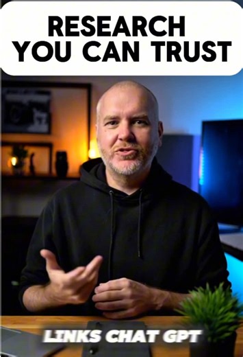 Your “AI Research” Is Lying to You Most people use AI for research and walk away with confident nonsense. Use Perplexity to get answers with sources you can verify fast. Comment SOURCES for my exact prompt. Tags: perplexity, ai research, research with citations, source checking, fact checking, avoid hallucinations, ai productivity, prompt engineering, knowledge work, ai for professionals, verify information, ai tools