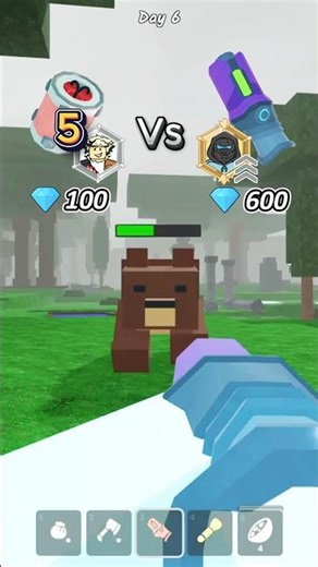 Grenadier Vs Cyborg 🤔 99 nights in the forest #99nightintheforest #99nights #roblox