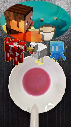 Minecraft💙 Color❤️ mixing🤍 |( Part 3) | #shorts #minecraft #colormixing #satisfying