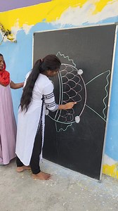 How to draw easy dog dots | Anju drawing