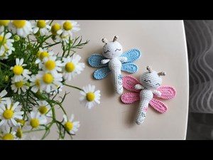 tutorial: crochet DRAGONFLY, part 3