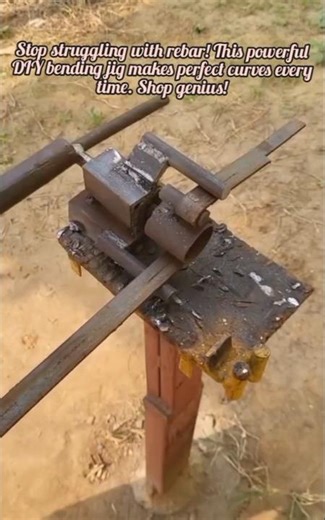 Homemade Rebar Bending Tool