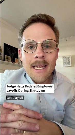 Health Care Fight Behind the Shutdown, Judge Halts Federal Employee Layoffs, Lead in Protein Powder
