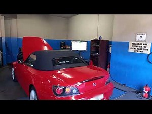 Honda S2000 Dyno Run - FBO + Drop in Cams + Hondata Tuned