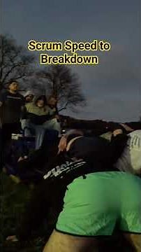 Improve your scrum speed with this simple hack! #rugby #scrum #rugbyunion