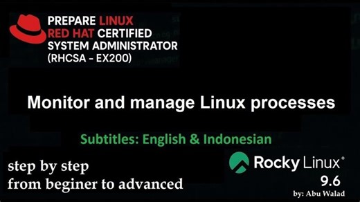 MONITOR MANAGE LINUX PROCESSES (RH124 | RHCSA EX200) | Abu Walad