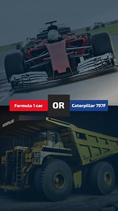 Did you know… That the Caterpillar 797F is powered by a jaw-dropping 4,000 HP engine? That’s the combined power of 4 Formula 1 cars. But instead of chasing laps, this beast hauls hundreds of tons across mine sites like it’s nothing. Want to go fast… or want to go BIG? We know our answer! | BIG Machinery | Facebook