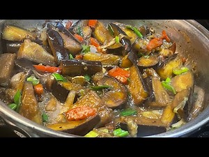 Ginisang Talong | Claire Mae Cafe