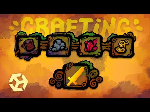 How to make a CRAFTING system - UNITY TUTORIAL 2022