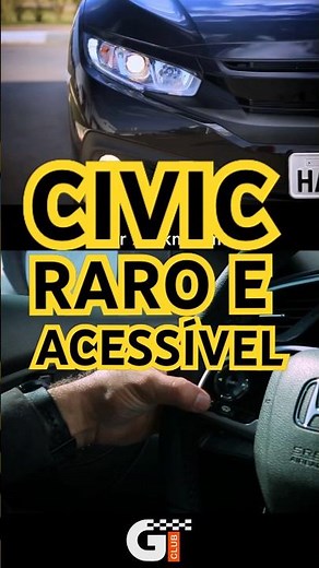 CIVIC G10 MANUAL: RARE AND AFFORDABLE #hondabrasil #civicsport
