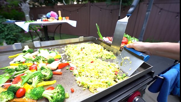 RAZOR Griddle Chopper and Scraper | 08805RZ| Ultimate Camp Cooking Companion | Enhance Your Blackstone Griddle Experience