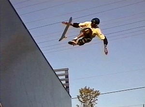 More uncovered [raw] @birdhouseskateboards footage from 1995-1996: lines from Plan B and Missile Park ramps, from back when I couldn’t even flip my board, or whatever. Switcheroo to fakie is my fav from this batch though. | Tony Hawk