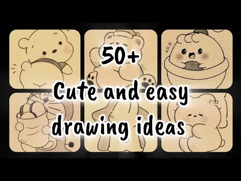 50+ cute and easy drawing Ideas for beginners | must watch!