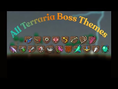 ALL Terraria Boss Themes | 1.4.5 Updated OST