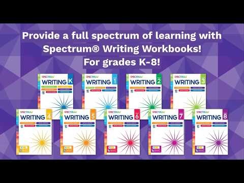 Spectrum® Writing Workbooks With IXL Skill IDs