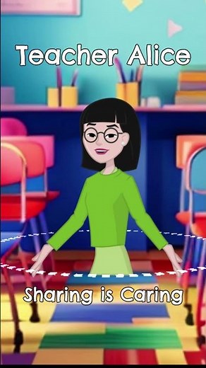 Sharing is Caring - Moral Lessons for Kids | English Learning Video