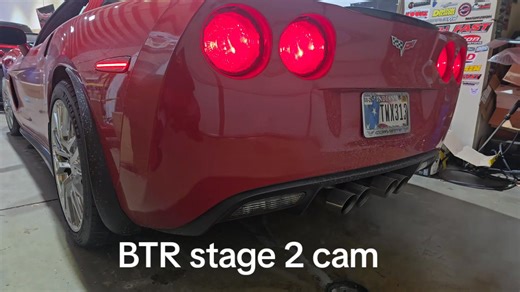 Ls2 C6 with a wicked chop from that BTR stage 2 cam. #ls2 #corvette #c6 #cammed #chop | Juiced Motorsports