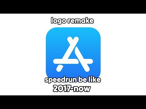 App store logo remake kinemaster speedrun be like speed x8.0