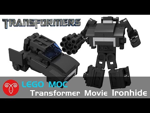 Lego MOC Transformers Movie Mini Ironhide Instruction