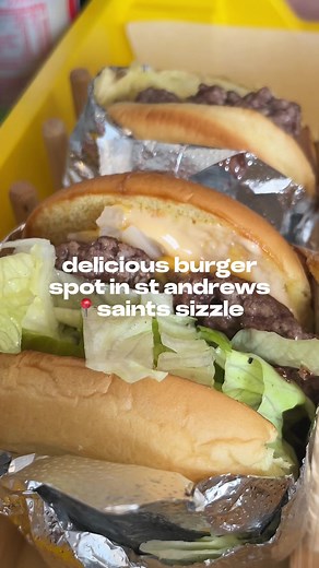 Saints Sizzle: Delicious Burgers by the Beach in St Andrews